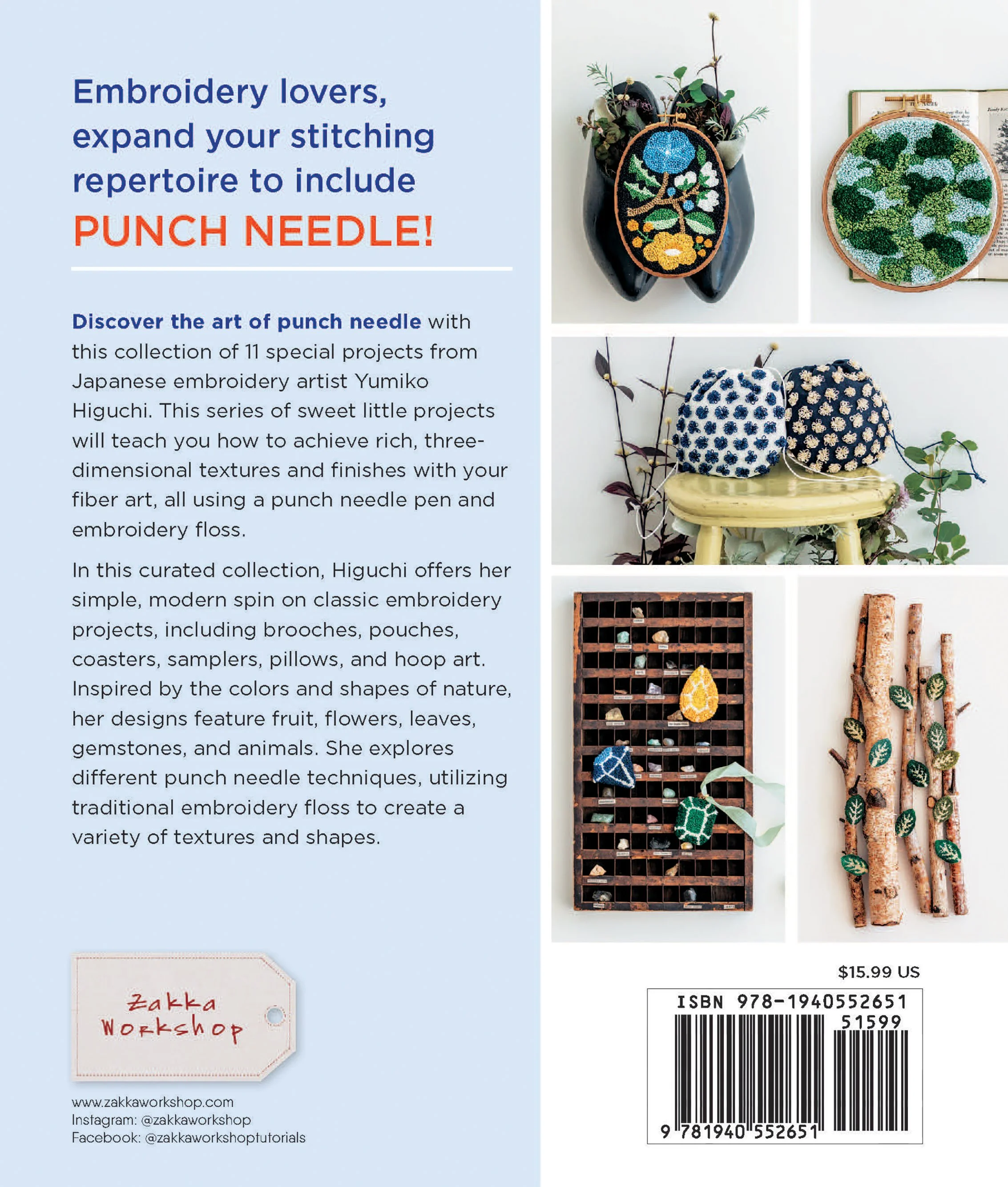Simply Stitched with Punch Needle — Zakka Workshop Retail